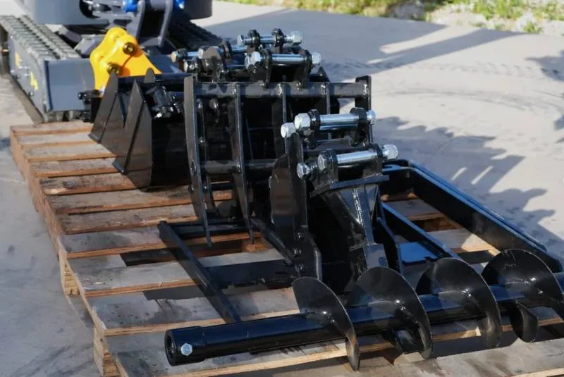 TYPHON Machinery 11-in-1 Mini Excavator Attachment Combo Kit