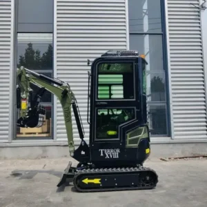 Green TYPHON TERROR XVIII Prestige 2-Ton Kubota Diesel Mini Excavator
