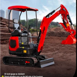 TYPHON TYRANT 17 – 3,800 lb Kubota Mini Excavator with 12 Attachments