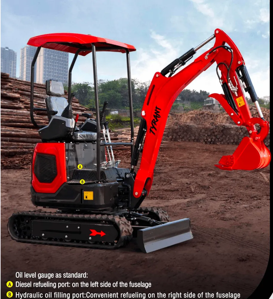 TYPHON TYRANT 17 – 3,800 lb Kubota Mini Excavator with 12 Attachments