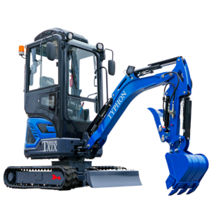 TYPHON TERROR XIX Prestige – 4,200 lb Cabin Mini Excavator