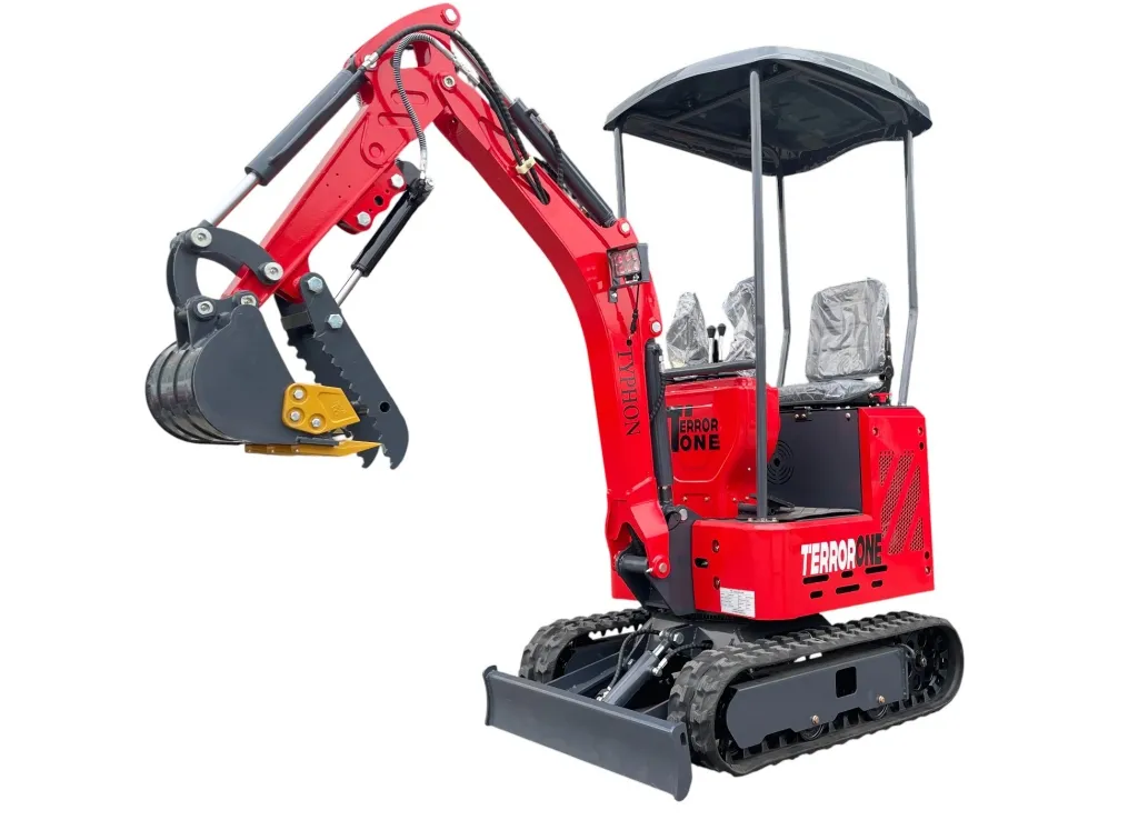 TYPHON TERROR ONE STORM – 1-Ton Mini Excavator