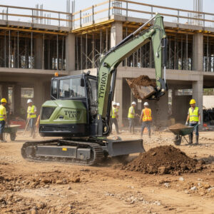 TYPHON TERROR LXV – 6.6-Ton Kubota Cabin Excavator