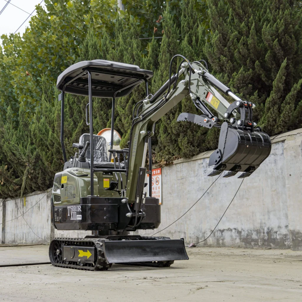 TYPHON TERROR XIII PRO STORM – 1.3-Ton Honda Mini Excavator