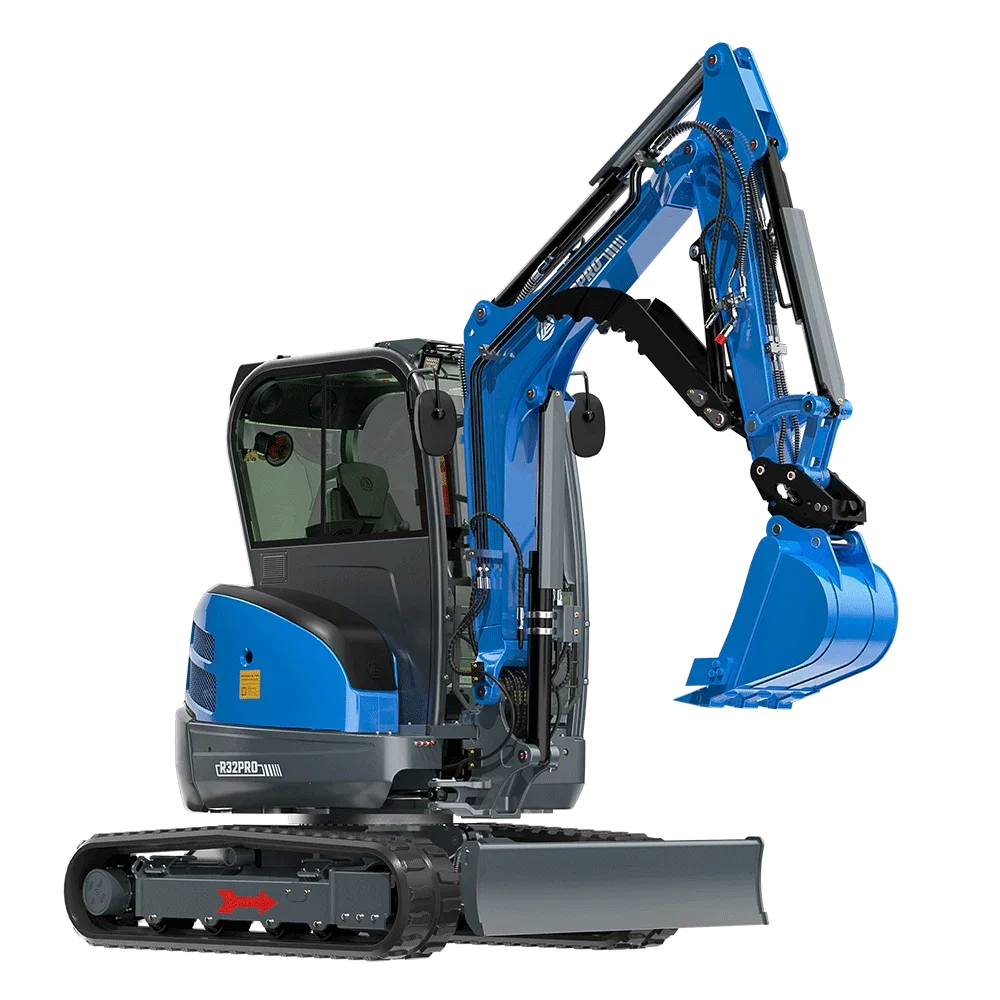 RIPPA R32 3.2-Ton Kubota Diesel Mini Excavator with 12 Attachments