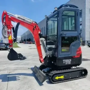 TYPHON TERROR XVIII Prestige 2-Ton Mini Excavator with 12 Attachments
