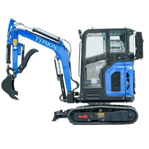 TYPHON TERROR X2 2.7-Ton Kubota Diesel Mini Excavator
